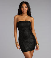 Stay Fierce Leopard Mini Dress