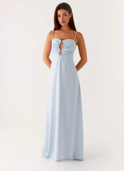 Zelda Maxi Dress - Blue