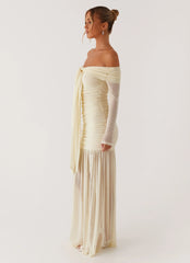 Ginny Maxi Dress - Yellow