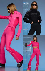 Bo+Tee Ski Bundle In Pink