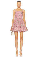 Lima Wisteria Mini Dress