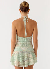 When I Move Mini Dress - Mystic Paisley