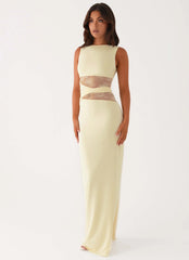 Karma Maxi Dress - Yellow